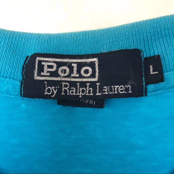 Men’s Sky Blue Ralph Lauren Polo - Picture 3 of 5